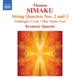 Simaku String Quartets Nos 2 and 3 Soliloquy I III