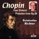 Chopin Scherzi 1 4 Thirteen Preludes from Op 28