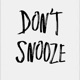 Don t Snooze Single