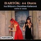 Bartók 44 Duets for Two Violins Bittová Kellerová