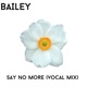 say no more Vocal Mix Single