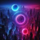 Blue and Red and Purple Single