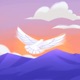 Dove over the horizon Single