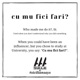 Cu mu fici fari Freestyle Single
