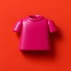 Tee shirt fuchsia feat Pablito Single