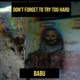 Dont Forget To Try Too Hard