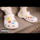 White Crocs Single