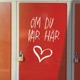 Om du var här Single