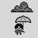 raining outside Single