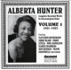 Alberta Hunter Vol 1 1921 1923