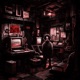 Dark Red Room Single