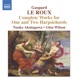 Le Roux Complete Works for 1 and 2 Harpsichords