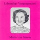 Lebendige Vergangenheit Maria Von Ilosvay
