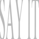 SAY IT Single