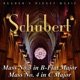 Schubert Mass No 3 In B Flat Major and Mass No 4 In C Major