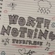 WORTH NOTHING Sped Up Single