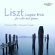 Liszt Complete Works for Cello and Piano