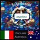 Angelina Live Virtual World Tour concert for Italy piano and voice Single