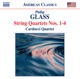 Glass P String Quartets Nos 1 4