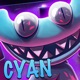 Cyan Rainbow Friends Single