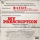 My Prescription feat Taj He Spitz Ocky Ocky 4rAx Single