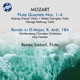 Mozart Flute Quartets Nos 1 4 Rondo in D Major K Anh 184