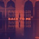 Back To Me Single