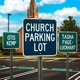 Church Parking Lot Single