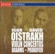 Brahms Concerto for Violin Orchestra Op 77 Prokofiev Concerto for Violin Orchesta Op 19