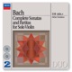 Bach Complete Sonatas Partitas for Solo Violin
