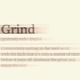 Grind to the End Single