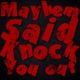 Mayhem Said Knock You Out feat Celph Titled Young Stitch Christ Sampson Mayhem Ll Cool Mix Single