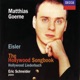 Eisler The Hollywood Songbook