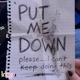 Put Me Down Single