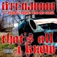 That s All I Know feat Young Prodigy Big Chris Single