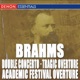 Brahms Double Concerto Academic Festival Overture Tragic Overture
