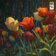 Tulips in the rain Single