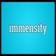 Immensity The Vast Unknown Single