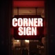 Corner Sign Single