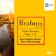 Brahms Violin Sonatas Nos 1 3