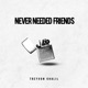 NEVER NEEDED FRIENDS Single