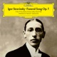 Stravinsky Funeral Song Op 5 EP