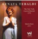 Renata Tebaldi The New York Farewell Recital 1976 Live Recording