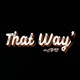 That Way feat Lana Single