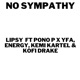 No Sympathy feat Pono P Yfa ENERGY Kemi Kartel Kofi Drake Single
