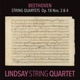 Beethoven String Quartet in D Major Op 18 No 3 String Quartet in C Minor Op 18 No 4 Lindsay String Quartet The Complete Beethoven String Quartets Vol 2