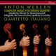 Webern Complete Music for String Quartet