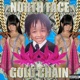 North Face Gold Chain