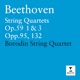 Beethoven String Quartets Op 59 1 3 Razumovsky Op 95 Op 102