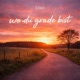 Wo du grade bist Single